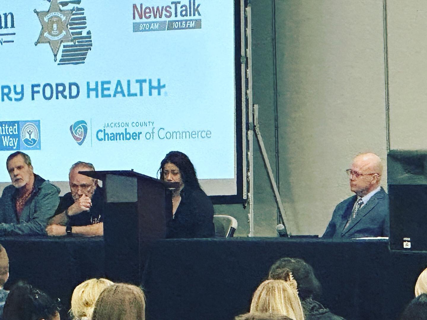 Great attendance at the Drug Summit 7. Andy&rsquo;s Place Panel. #mostteensdont #mostteensdontusedrugs #jacksonmi #opioidrecovery #opioidaddiction #opioidcrisis