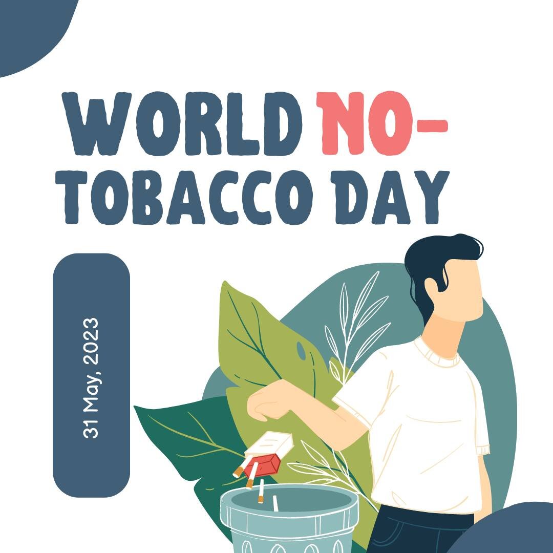 Happy World No Tobacco Day! 
The world would be a better place without tobacco (and yes that includes vapes!). 

Ready to Quit? Try these resources:

Henry Ford Jackson Tobacco Cessation: (517) 205-7444
Michigan Tobacco Quit Line:  1-800-QUIT-NOW (78