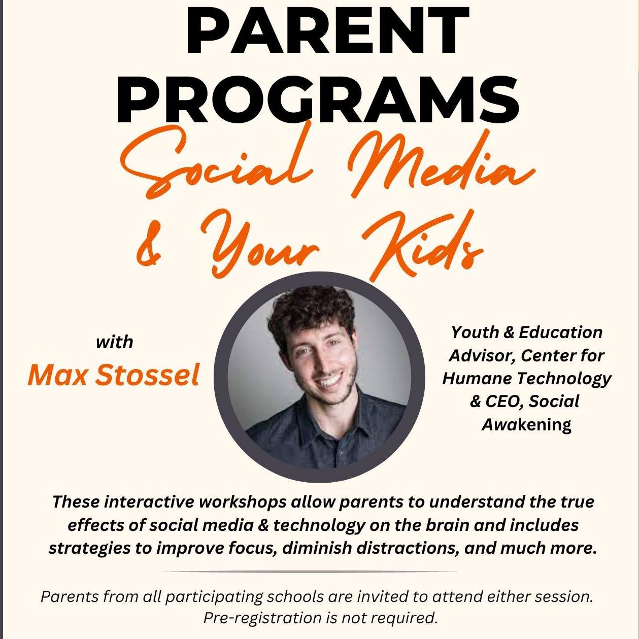 🗣🤳📱Attention Parents! Have you ever wondered about the effects of social media on your kids' brains and how to help your children manage their use? 

Join Jackson Teen Pregnancy Prevention Initiative's BOSS and Empowering Youth Today programs as t