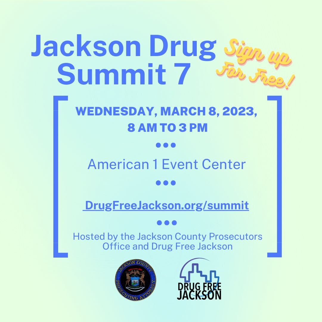Sign up to attend Drug Summit 7 on Wednesday, March 8, 2023, 8 AM to 3 PM!

Featuring Keynote Speaker, Dr. Cara Poland, a recognized expert in addiction medicine. The day will include presentations by professionals and community members about the imp