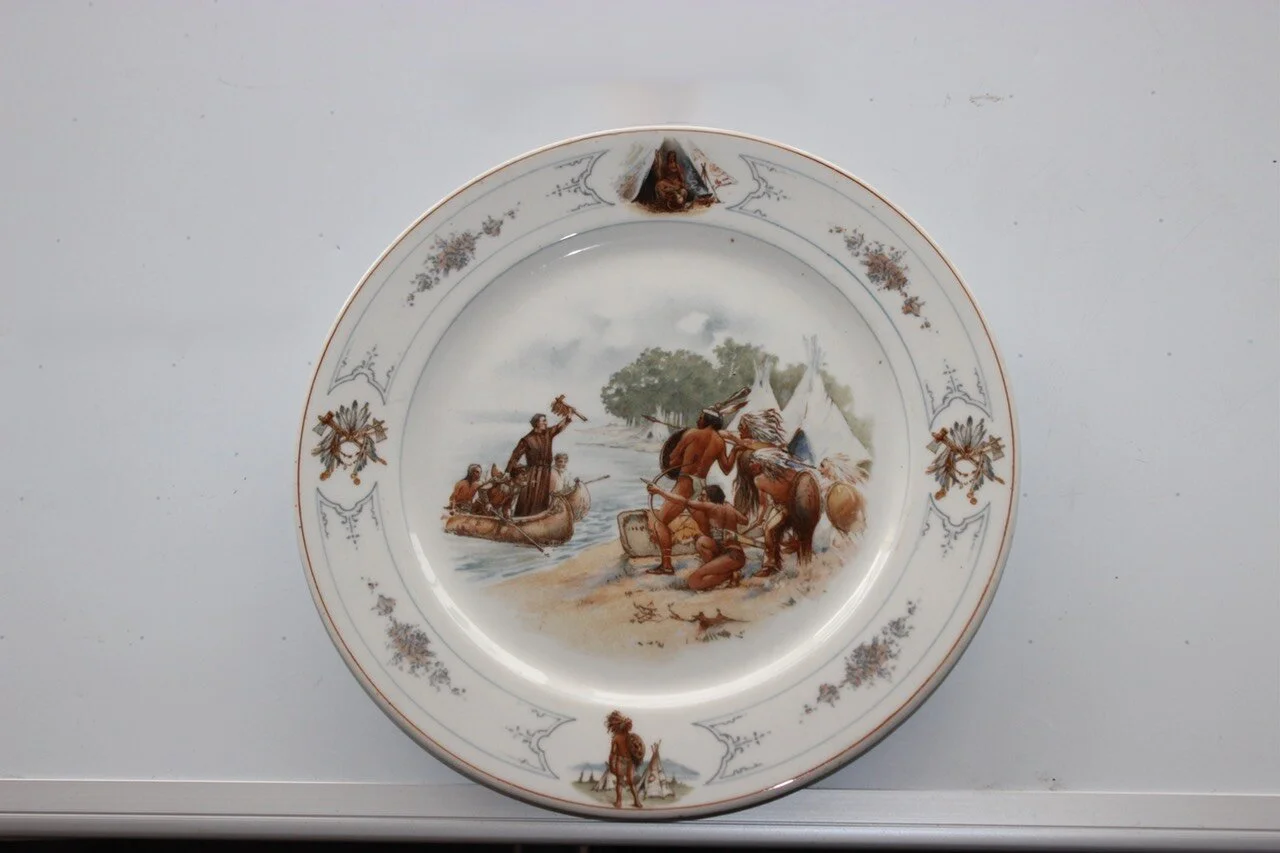 Father Marquette Plate