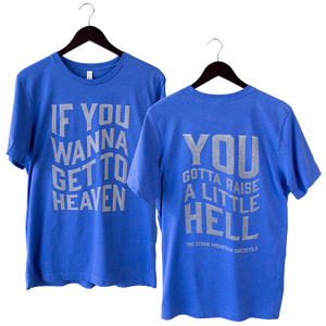 Lyric T-Shirt (Royal Blue) — THE OZARK MOUNTAIN DAREDEVILS