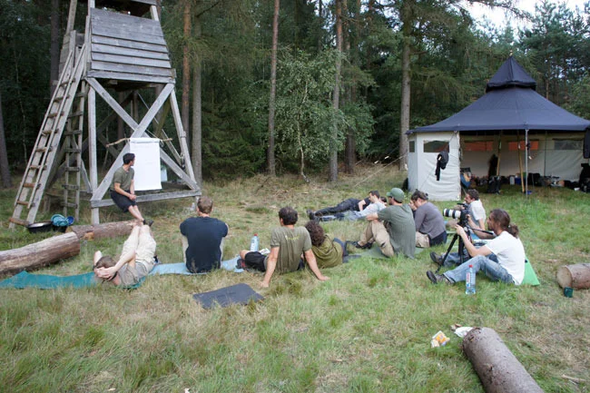Wildniskurs Unterricht - Tarnen und Täuschen