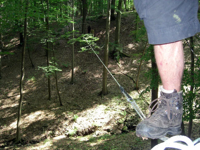 Outdoor - Hindernisüberquerung