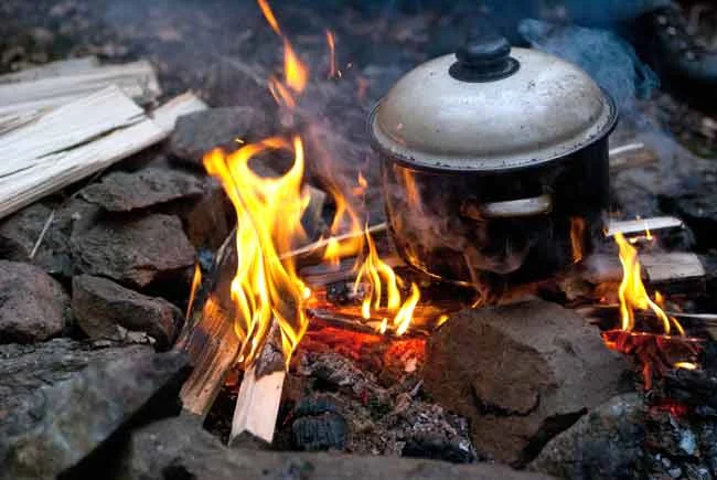 Outdoor Kochen