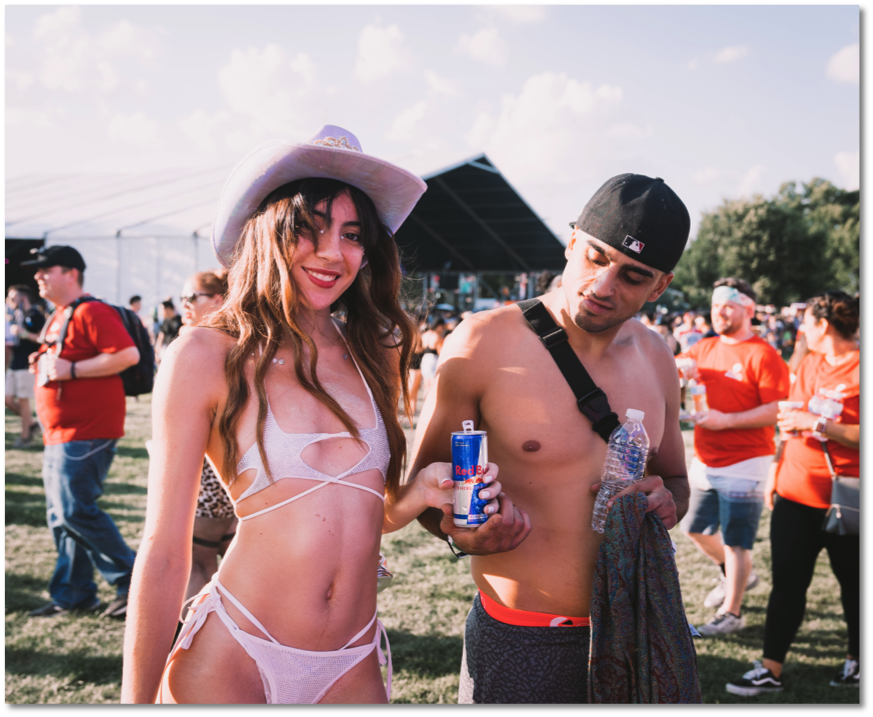 Red Bull Partner Music Festival Activations