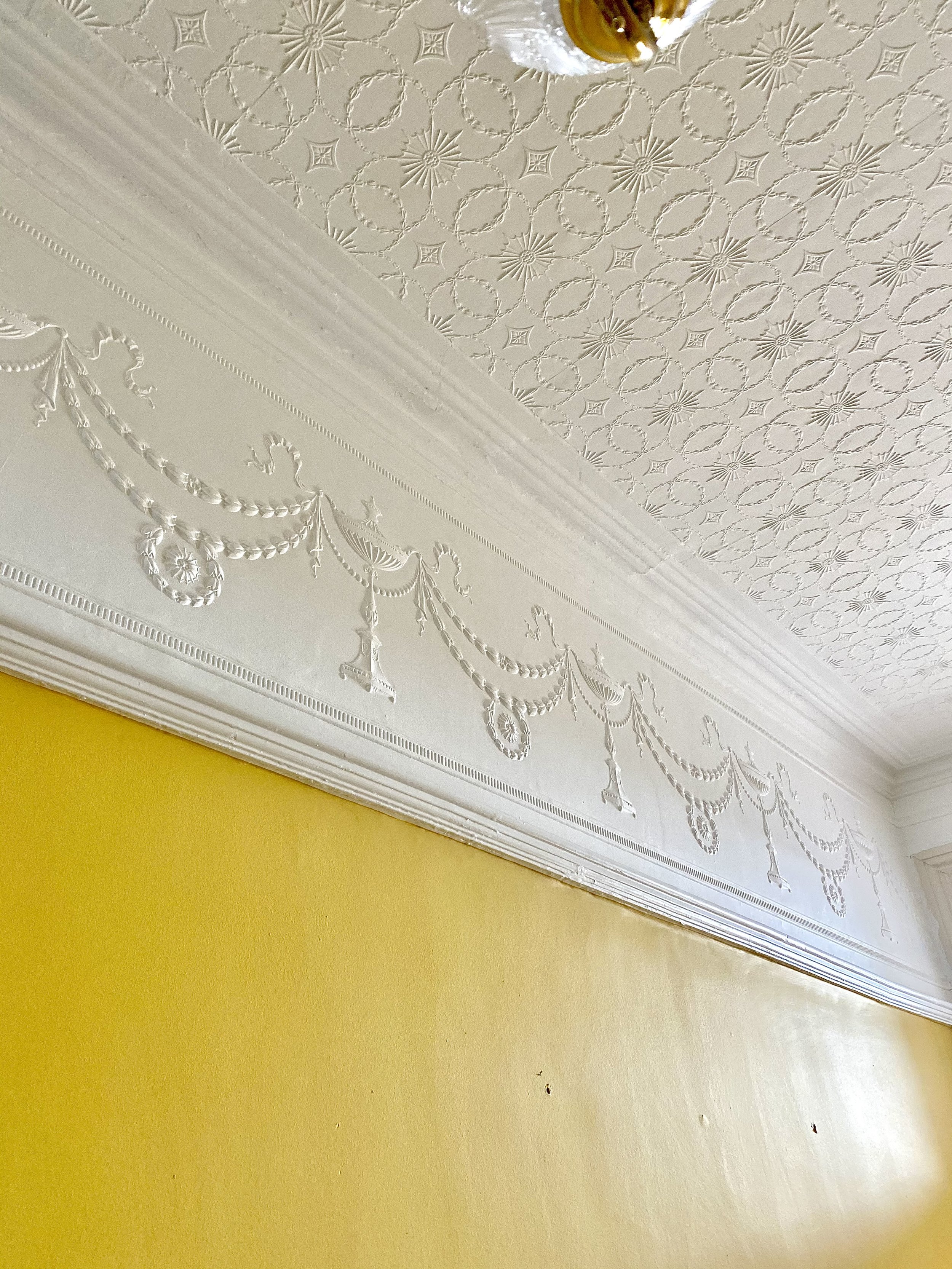 Lincrusta Adam Frieze, Lincrusta Amelia Ceiling, By Frank Holmes Fine Decor, Heritage Skills, Victorian Property Renovation and Relief Decor Repairs (Copy)