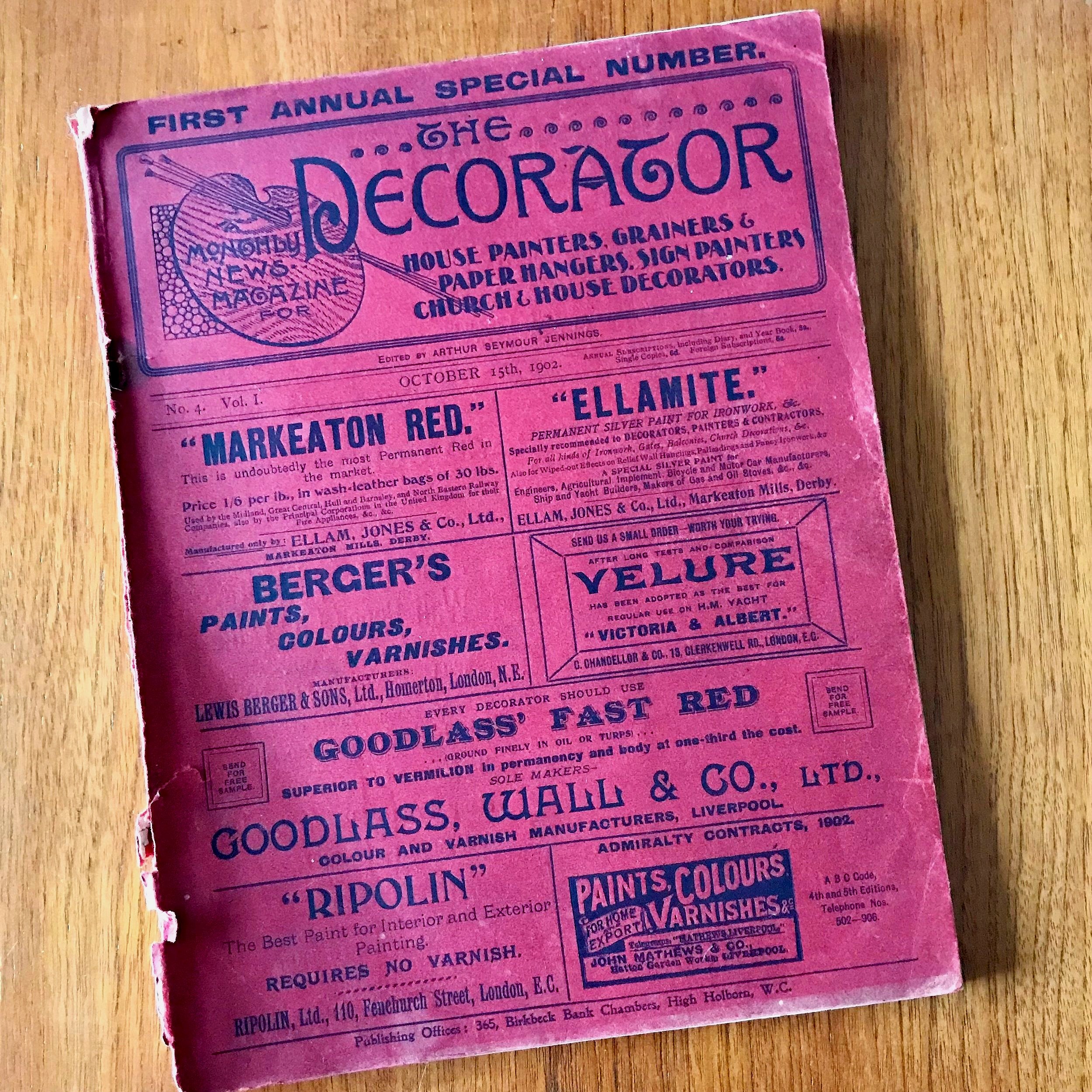 The Decorator Magazine, October 1902