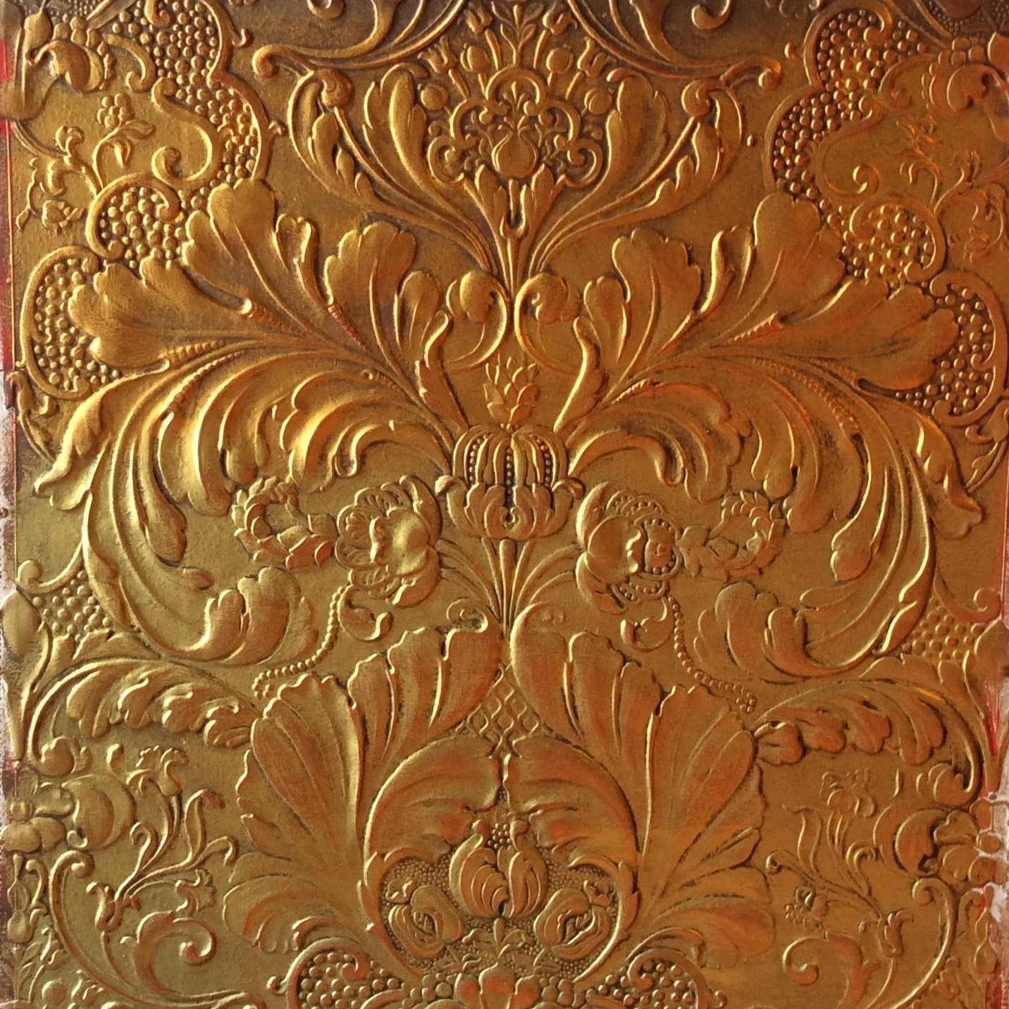 Antique Gold Lincrusta