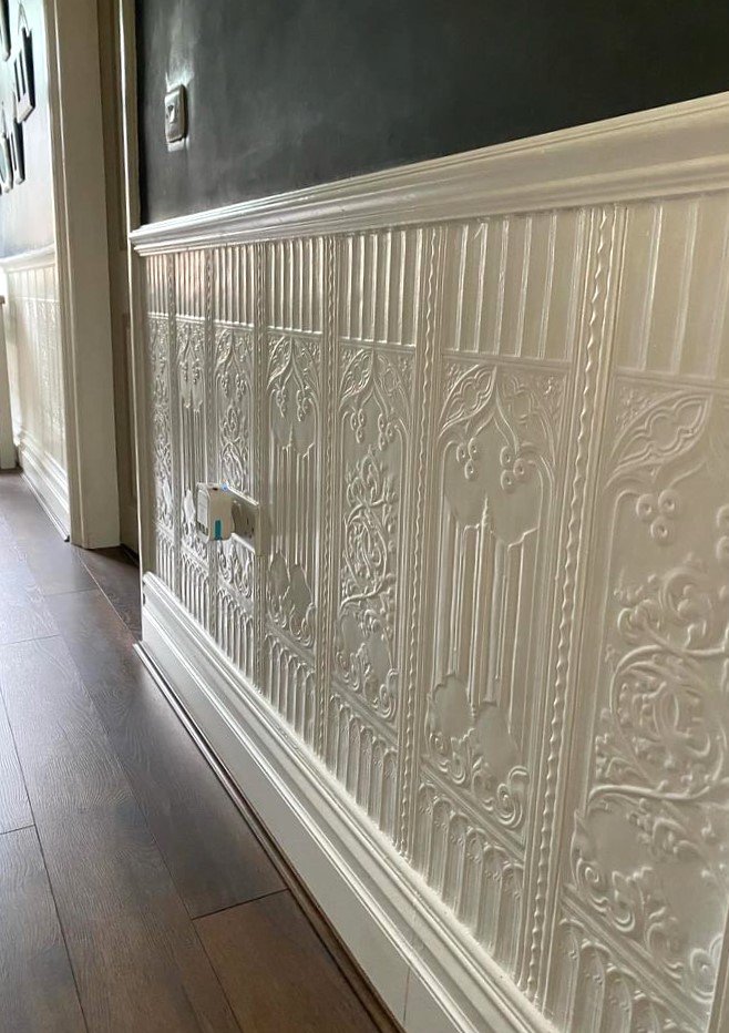 Replica Victorian dado panels completed