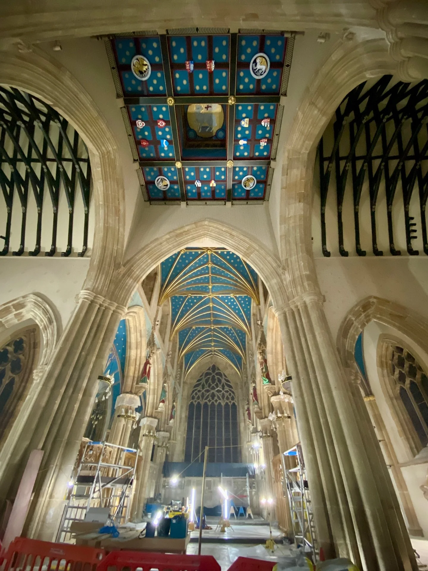 Fantastic tour of the conservation work at Salford Cathedral last night guided by @purcell.architecture, organised by @spab1877 Manchester group.

#heritageconservation #interiorarchitecture #salfordcathedral #spab #manchester #northwestengland #chur
