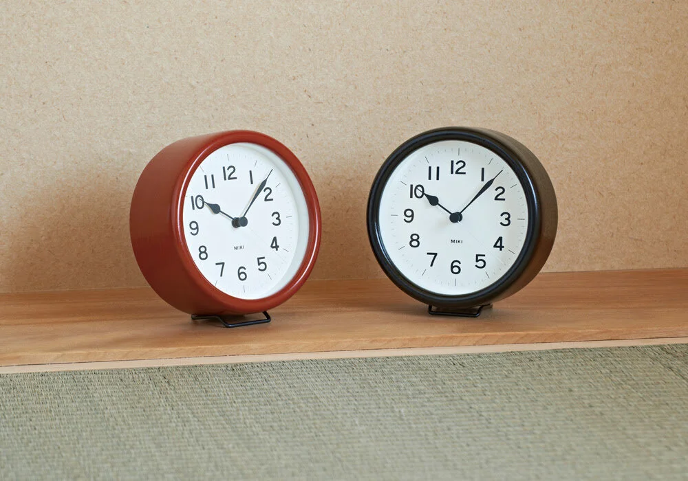 Lemnos Miki Urushi Clock LIMITED EDITION — Hickory Dickory Dock