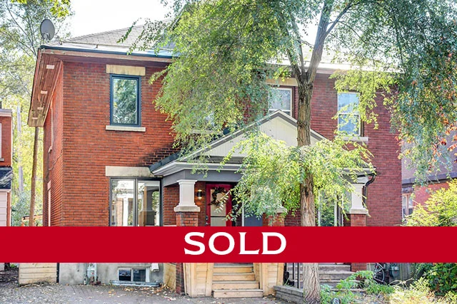 the glebe 40 Clarey Avenue $719,900 This classic 3-storey semi has been extensively renovated keeping the historic spirit of the house alive. The open concept main floor has hardwood floors and offers a vista from the living room through to the kitchen and out to the back yard through a large window. The timeless, yet modern kitchen has a peninsula breakfast bar, coffee centre and built-in buffet cabinet in the dining room. A practical mud room at the back of the house leads to a deck with pergola that functions an outdoor room. Beyond is a yard with a unique playhouse/shed. All three bedrooms on the second floor have hardwood floors and there is a renovated bathroom in serene neutral tones. The third floor has cork floors and can be used as a bedroom, office or den. A finished recreation room in the lower level is an inviting retreat. Well located on a quiet cul-de-sac, yet steps away from Lansdowne Park. This home is now sold. For more information, please contact Dominique Milne and Lyne Burton. *Price displayed is list price, not sale price.*
