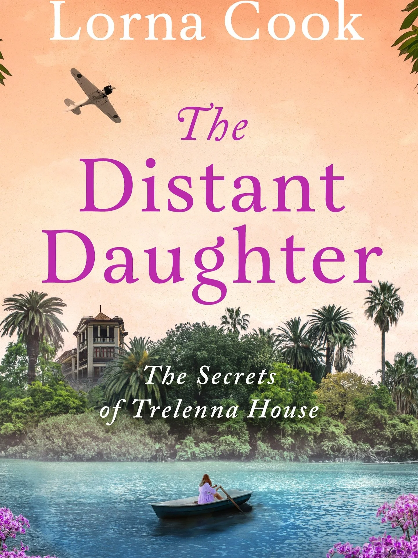 🪷Guess where we&rsquo;re going next?🪷
Here&rsquo;s the gorgeous cover for The Distant Daughter, the first book in my new series covering one family through the eras, between a sprawling country house in Cornwall in the present day and various locat