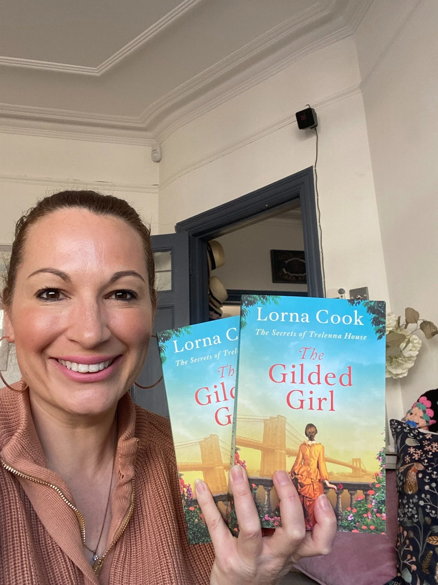 Early copies of The Gilded Girl have arrived. The second book in the Secrets of Trelenna House series will be out in June! (I spared you the unboxing video this time. Because I returned home to find three big boxes of books so thought I&rsquo;d just 