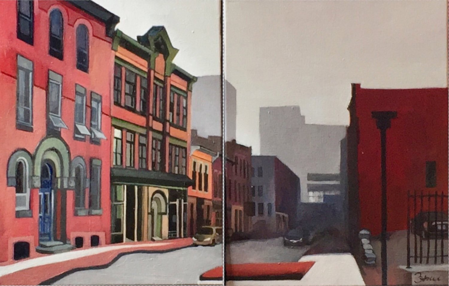 Diptych of Canterbury Street