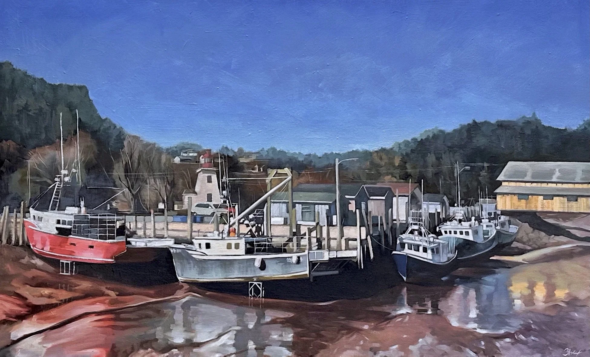 St. Martins Harbour with Covered Bridge