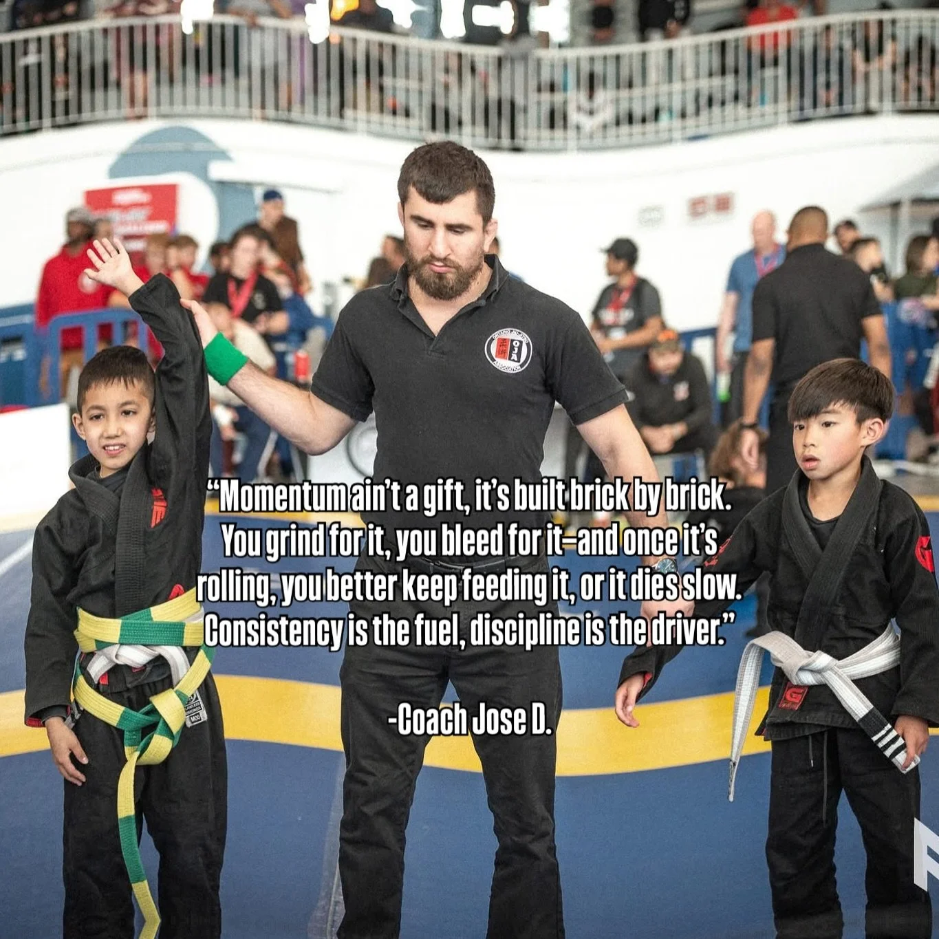 🌊 Stay consistent. Keep grinding. And once its yours, don&rsquo;t let it slip. 

#FluxoBJJ #MomentumBuilt #StayConsistent #HandRaised #GrindNeverStops #BJJLife #BJJMindset #JiuJitsuLifestyle #DisciplineEqualsFreedom #BJJMotivation #MartialArtsJourne