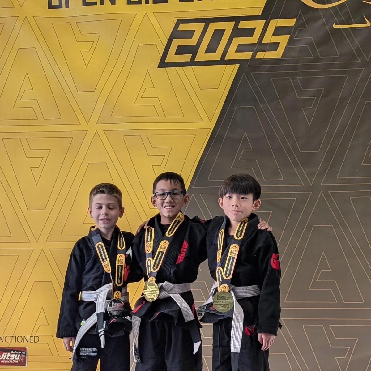 Competition doesn&rsquo;t build character&mdash;it reveals it.

They faced challenge with calm.
They met pressure with presence.
They showed what happens when effort flows.

&bull; Noah 🥇 Ace Cup
&bull; Santi 🥉 Ontario Open NoGi
&bull; Ava 🥇🥇 Ace