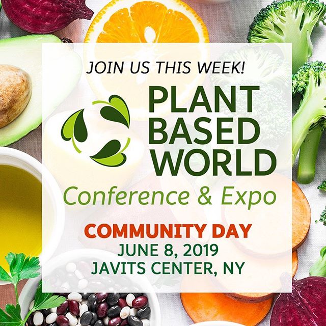 Plant Based World Conference &amp; Expo is coming to New York City this week! Have you got your tickets yet? .
.
.
.
 #LinkInBio #PlantBasedWorld #PBW2019 #PBWDPP #Plantbased #Plantbaseddiet #Plantbasedexpo #Plantbasedevent #nutrition #plantbasednutr
