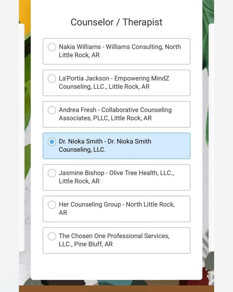 Dr. Nioka Smith was nominated as a finalist for the best counselor award in Arkansas. 

We need your votes today! 🙏

Link is below. We&rsquo;re on page 54. 
Don&rsquo;t forget to go to page 81 , type in your email then go to page 83 🗣️Be sure to ge