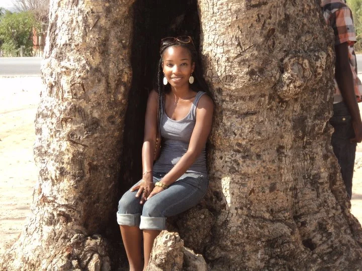 Editor-In-Chief, Kaylan Reid Shipanga, in Rundu, Namibia.