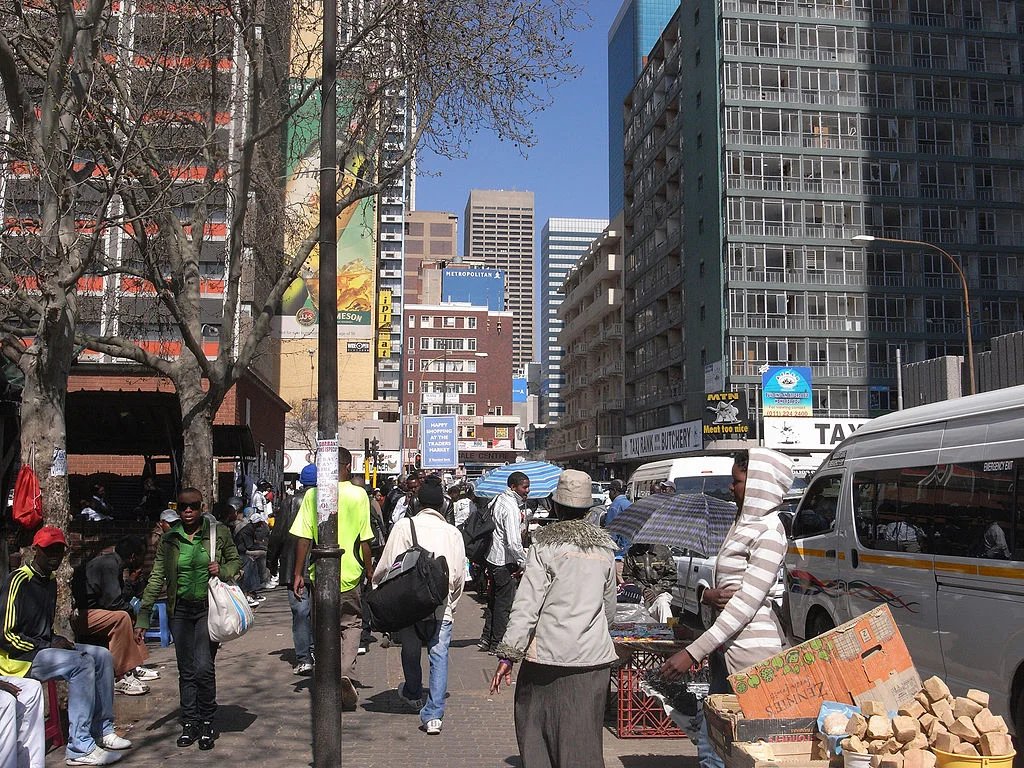 Downtown Johannesburg Credit: Jorge Láscar , Downtown Johannesburg , CC BY-SA 2.0