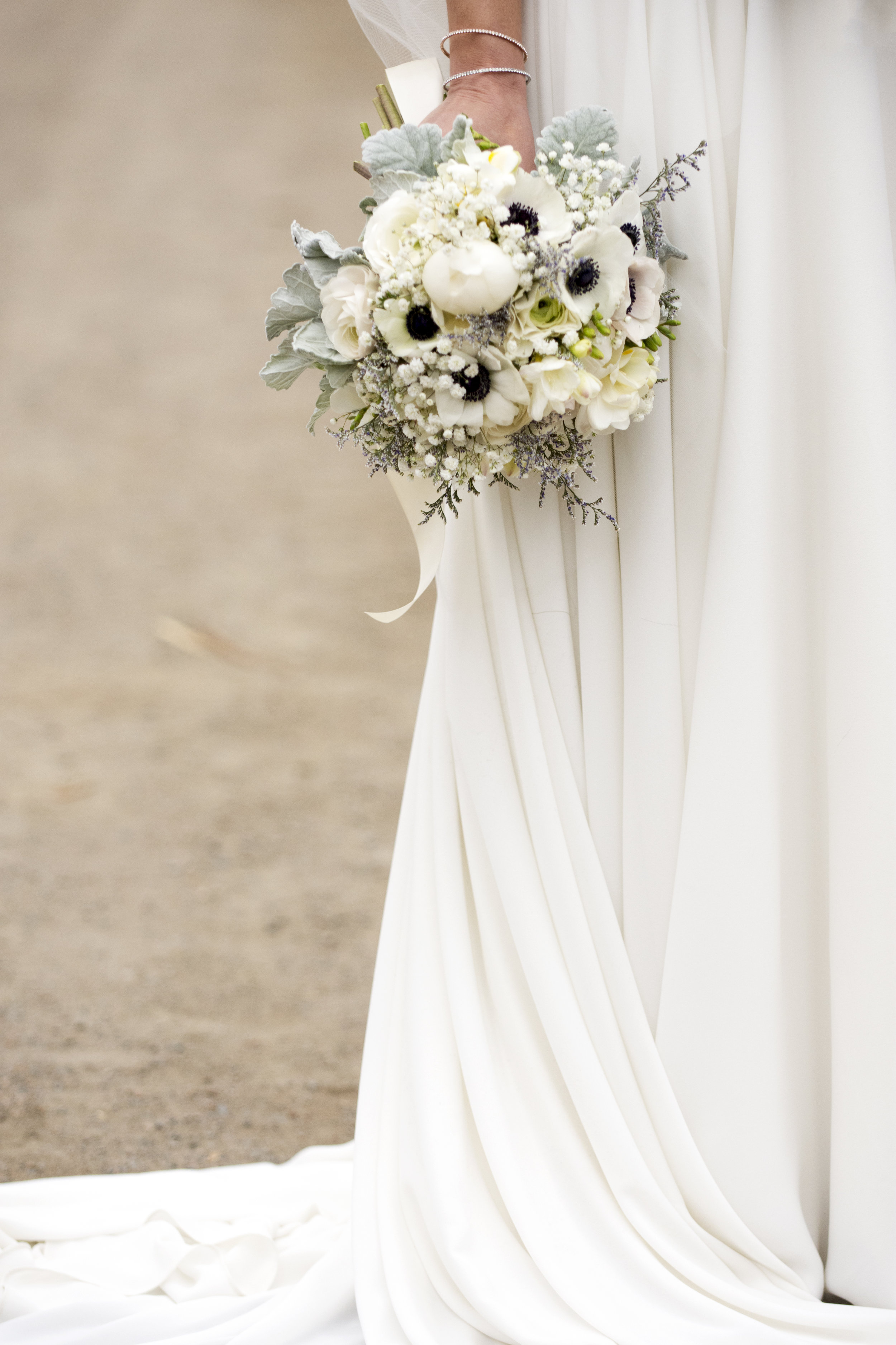 Close up of bouquet | Mary and Brad's outdoor wedding photography at Hudson Gardens | Colorado Springs, Colorado | Farm Wedding Photographer | Apollo Fields Photojournalism