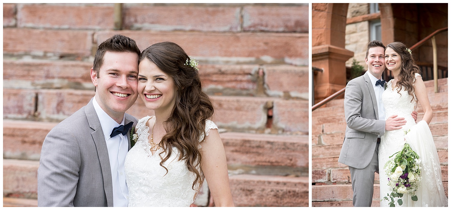 Cute Young Bride & Groom | Bethany and Jono's Intimate DIY Wedding | Colorado Springs Wedding Photographer | Farm Wedding Photographer | Apollo Fields Wedding Photojournalism