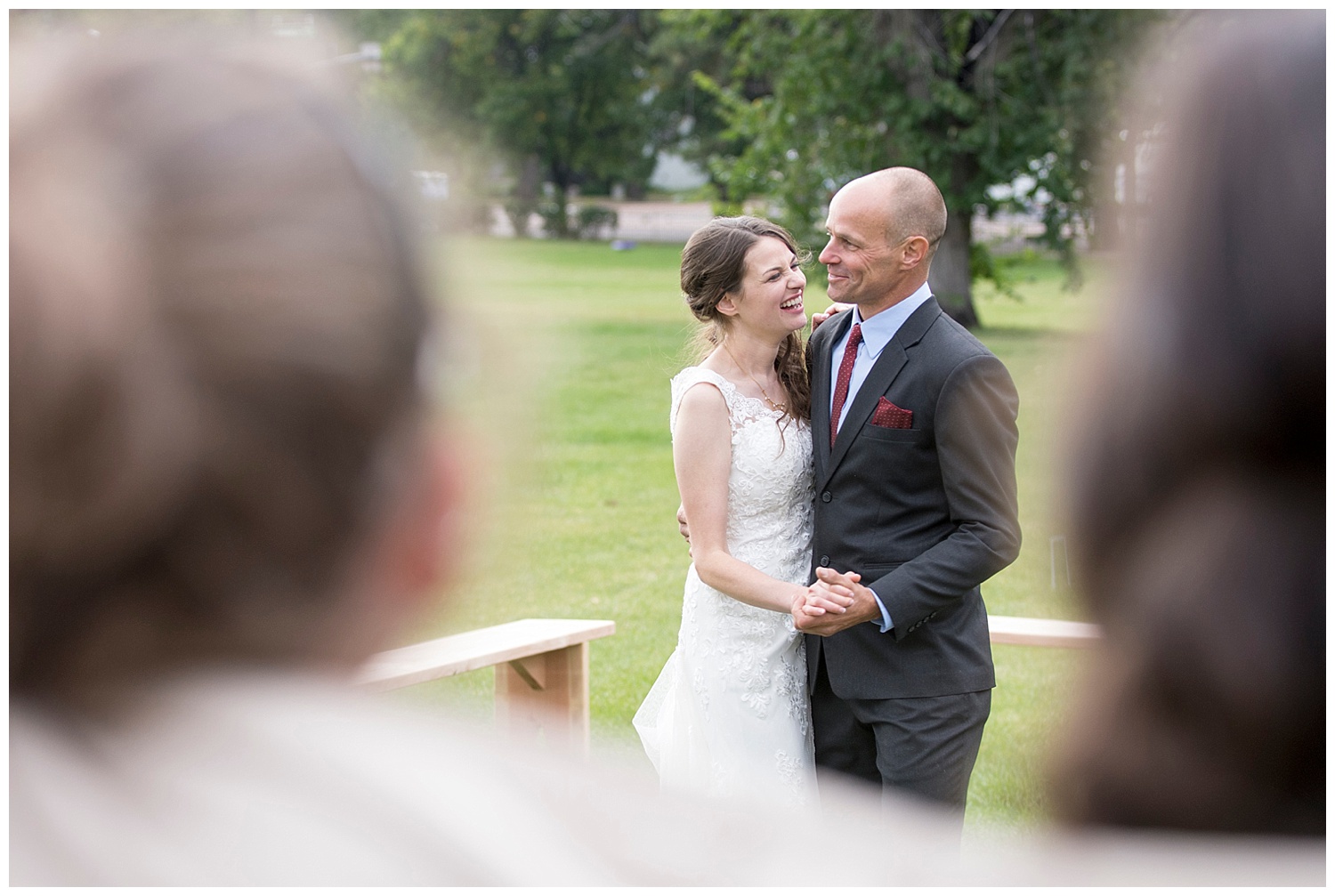 Daddy Daughter Dance | Bethany and Jono's Intimate DIY Wedding | Colorado Springs Wedding Photographer | Farm Wedding Photographer | Apollo Fields Wedding Photojournalism