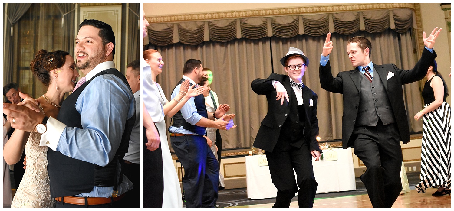 Guests Dancing | Intimate Wedding Photographer | Chateau de Frontenac | Quebec City Wedding Photographer | Farm Wedding Photographer | Apollo Fields Wedding Photojournalism