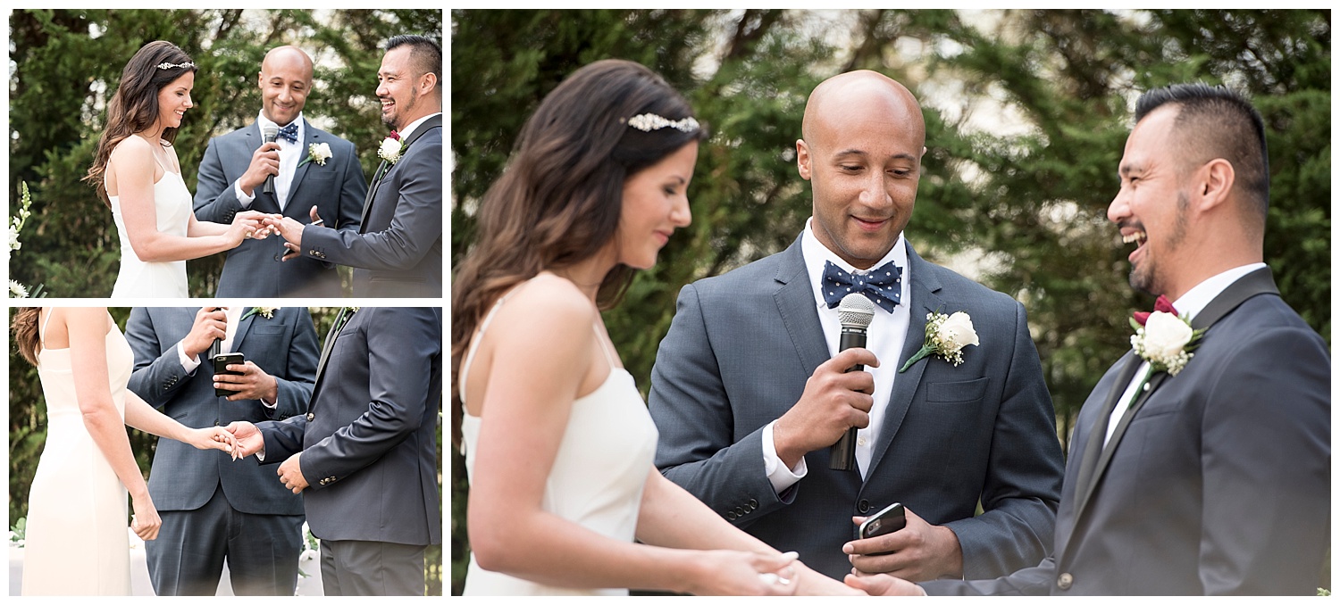 Bride & Groom Getting Married | Intimate Wedding Photographer | New York State Wedding Photographer | Farm Wedding Photographer | Apollo Fields Wedding Photojournalism