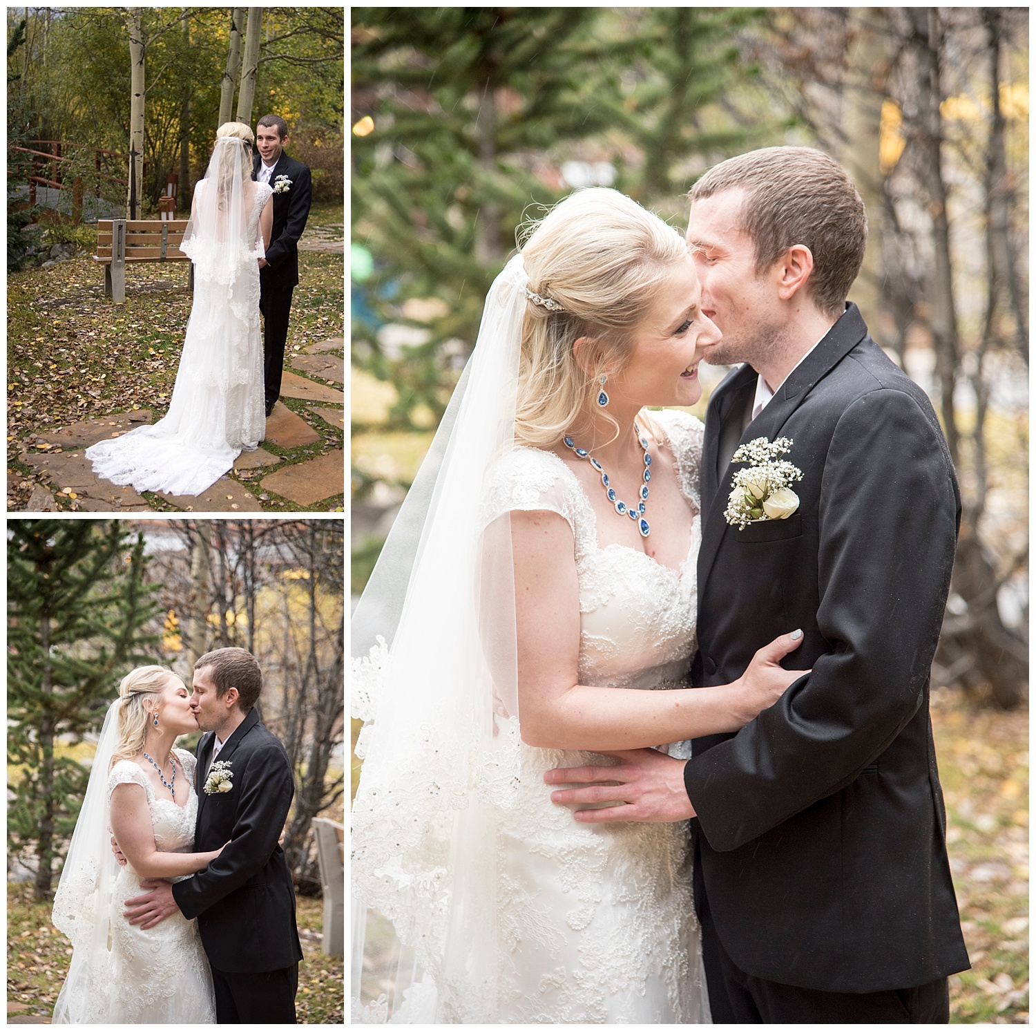 Bride & Groom First Look | Chris & Destiny's Destination Wedding | Breckenridge Wedding Photographer | Colorado Farm Wedding Photographer | Apollo Fields Wedding Photojournalism