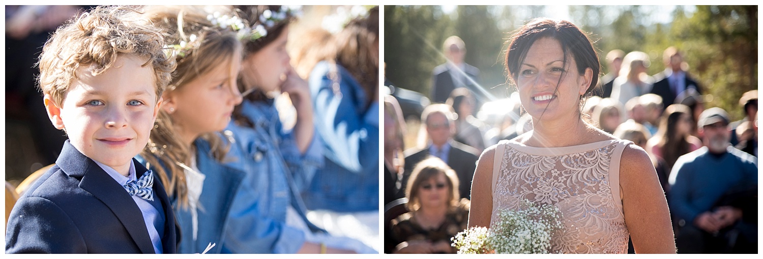 Candid Wedding Guests | Carolyn and Shawn's Wild Horse Inn Wedding at Devil's Thumb Ranch | Fraser Colorado Photography | Farm Wedding Photographer | Apollo Fields Wedding Photojournalism