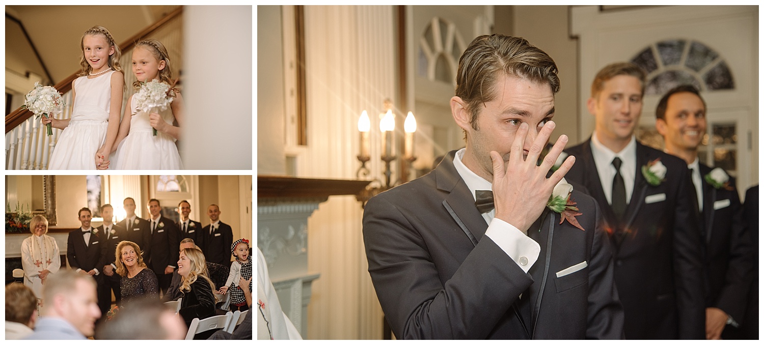 Collage of Bride Groom & Guests | Lindsey and Jeff's Intimate Wedding at Grant Humphrey's Mansion | Denver Colorado Photographer | Farm Wedding Photographer | Apollo Fields Wedding Photojournalism