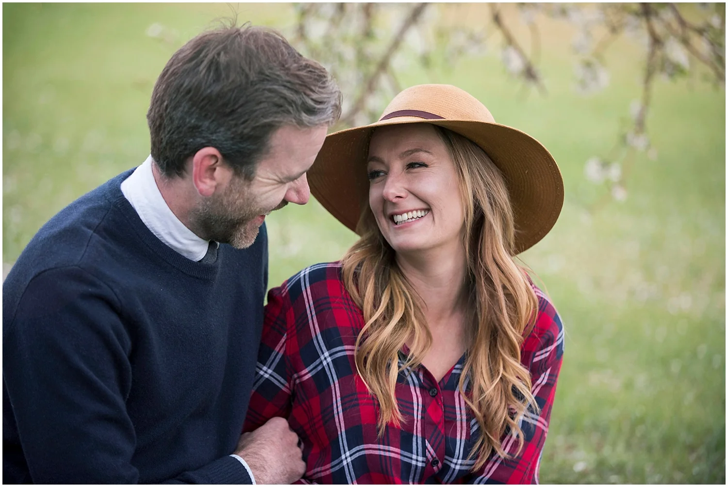 Cherry Blossom Engagement Photos Denver Photography