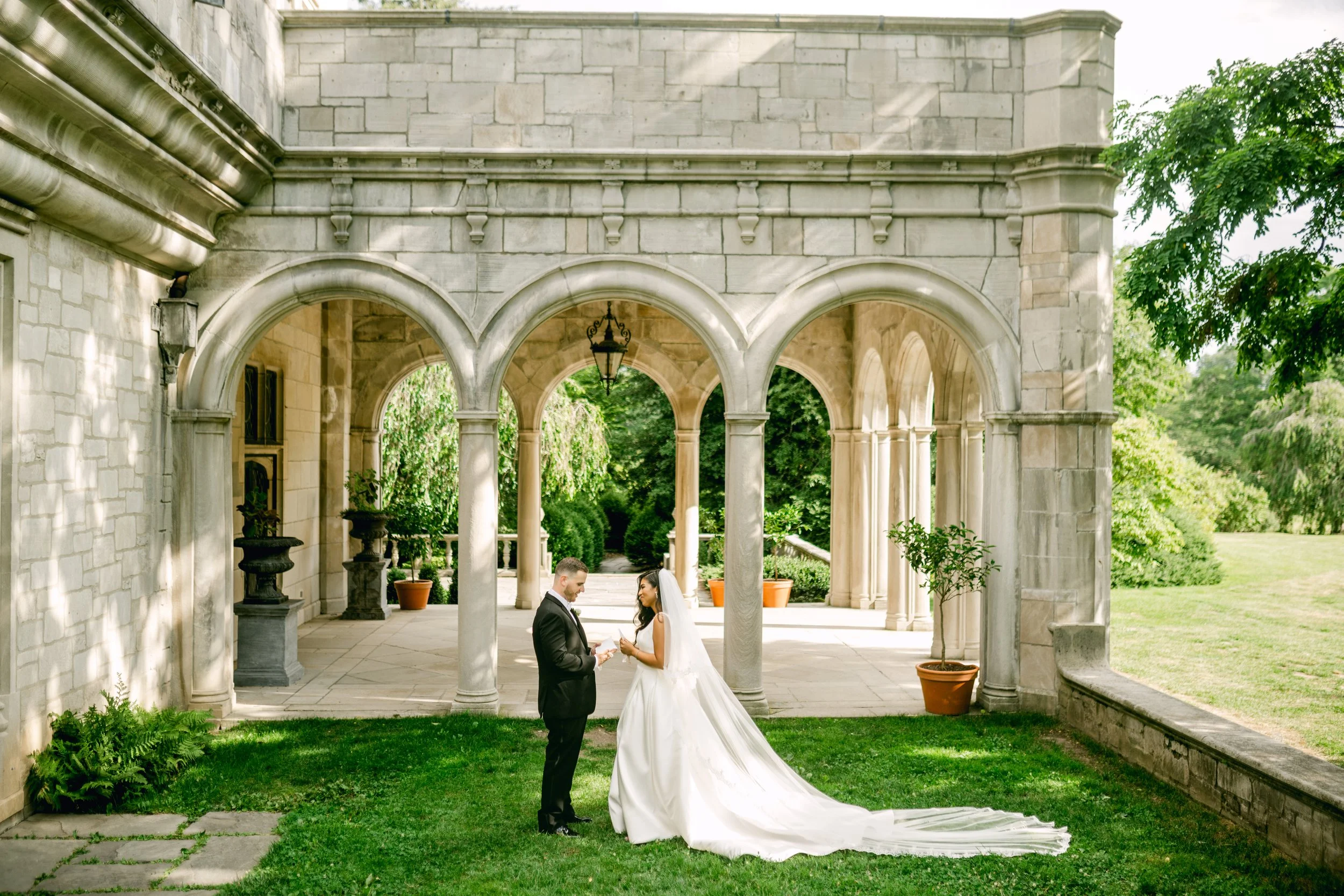 Agnes and Joe’s Romantic Wedding at Soundview Caterers in Bayville, NY