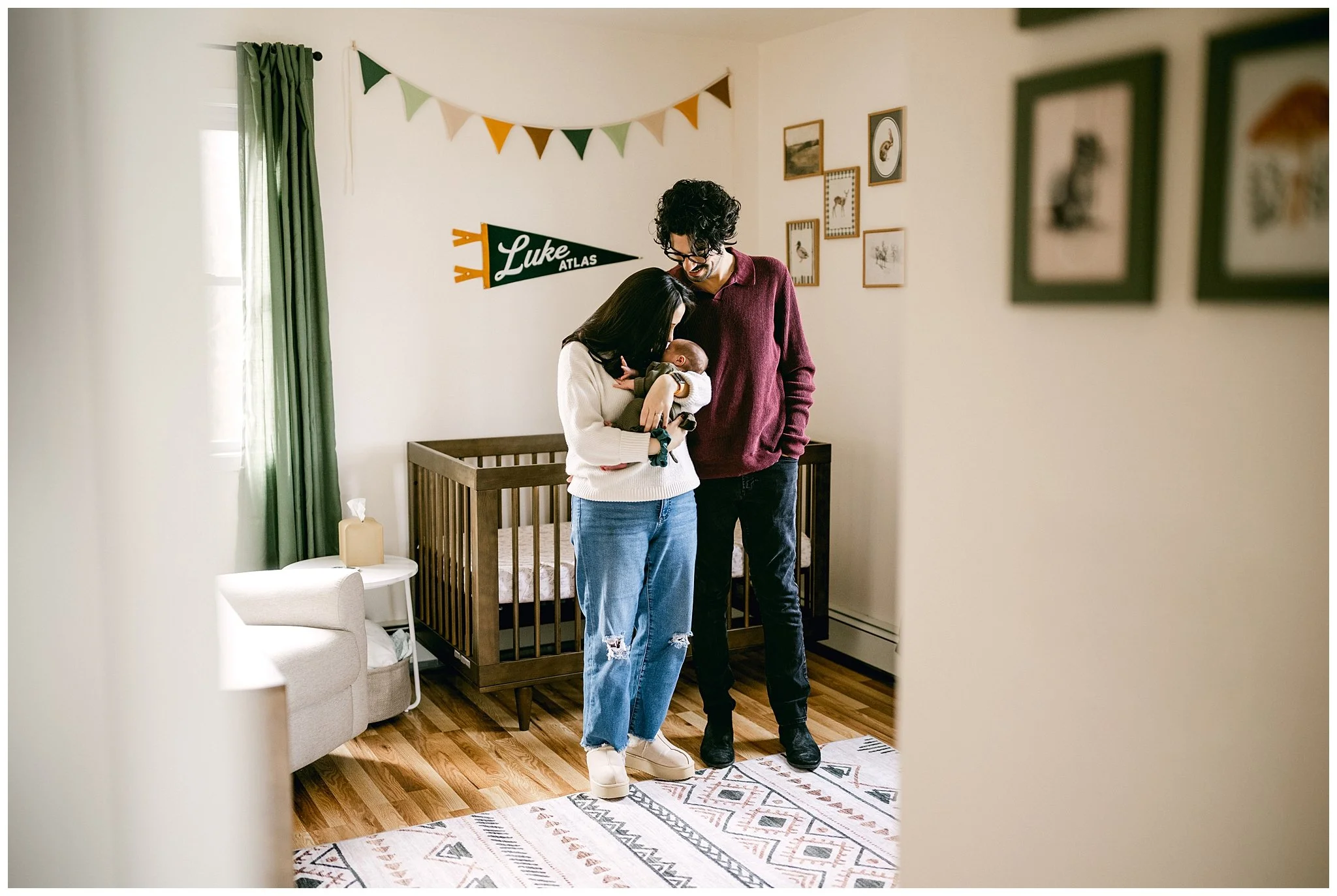 Lifestyle Newborn Photos at Home | Welcome Baby Luke