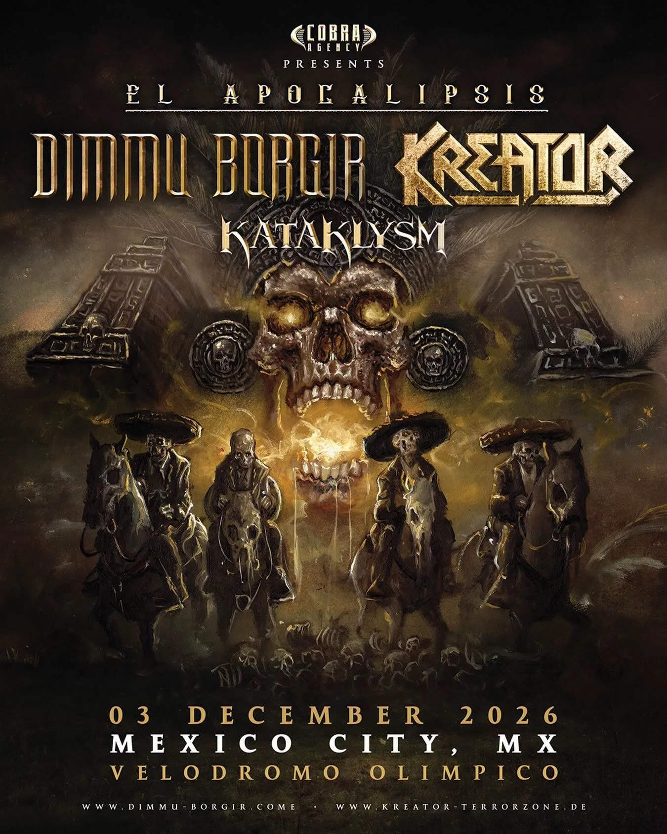 MEXICO CITY, NEW SHOW ANNOUNCED