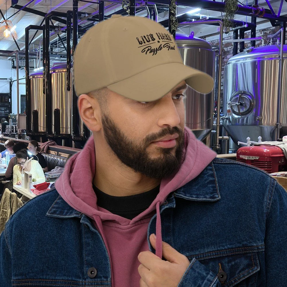 Live Hard - Puzzle Fast Hat Men black thread.jpg