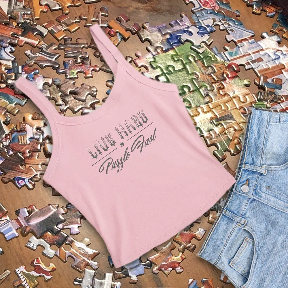 Live Hard - Puzzle Fast tank top grey lettering 3.jpg