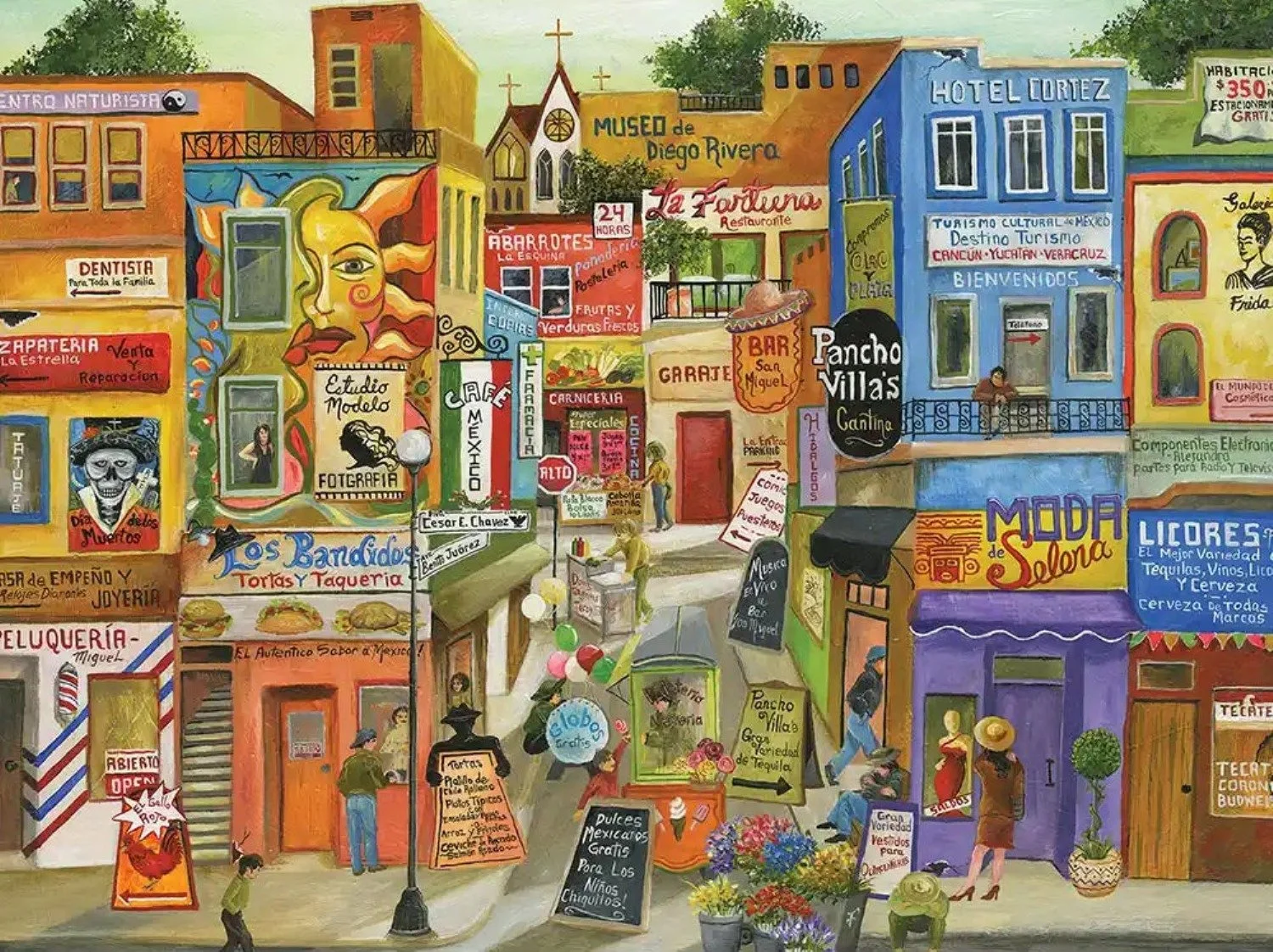 Cesar Chavez Blvd - 300-piece by Bits and Pieces