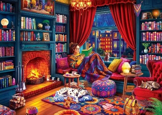 Book Nook - 500-piece sponsored by MasterPieces