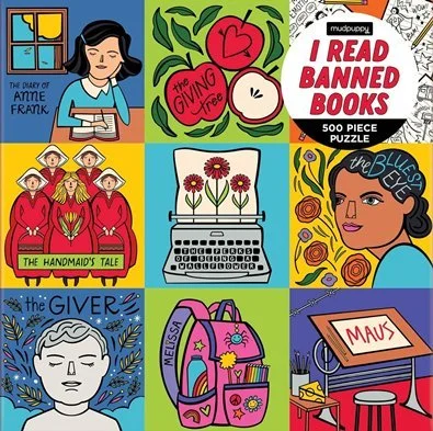 I Read Banned Books - 500-piece by Mudpuppy