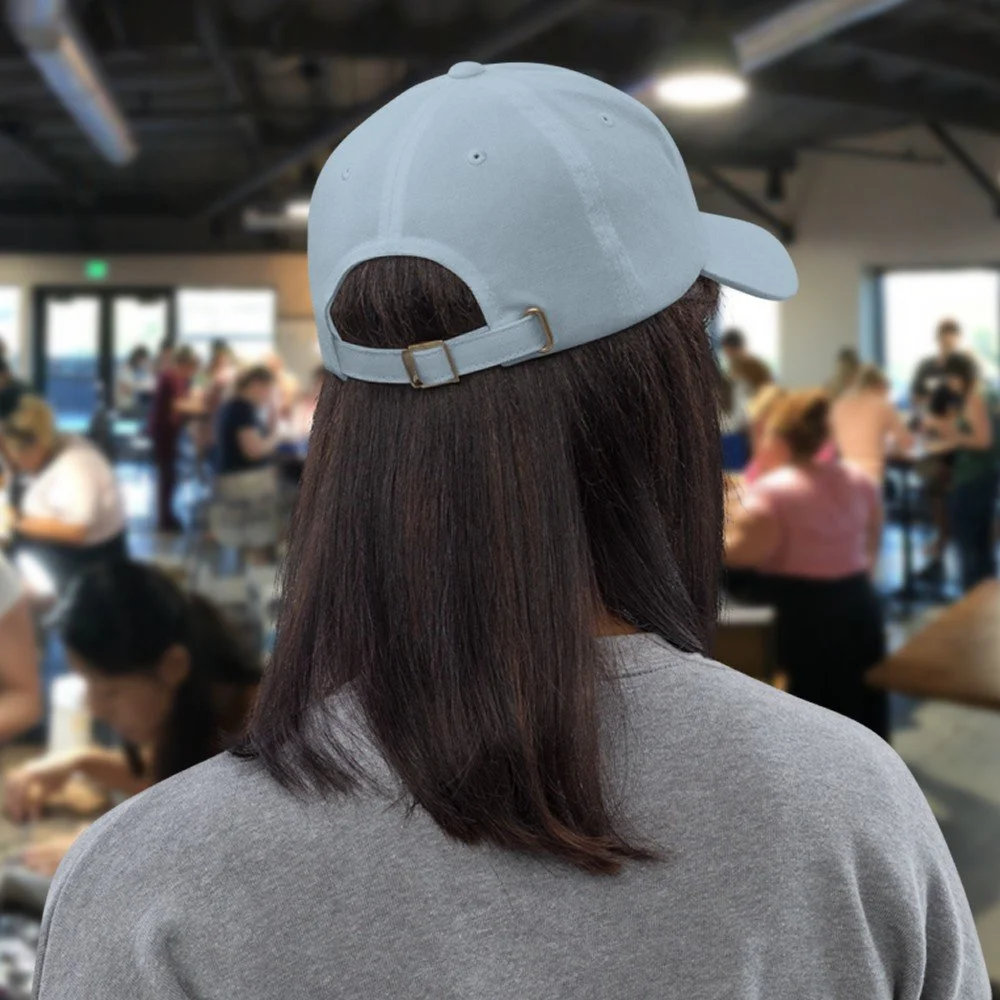 Live Hard - Puzzle Fast Hat - Black Thread -  back.jpg