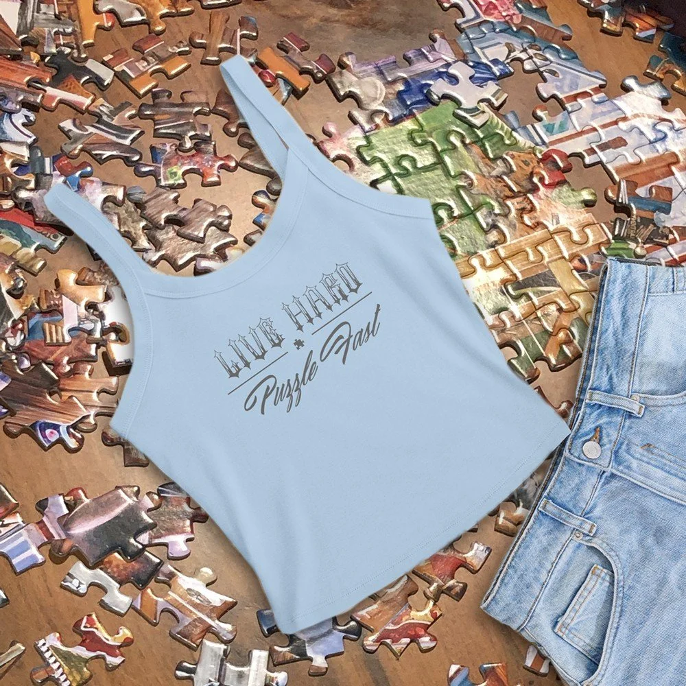 Live Hard - Puzzle Fast tank top grey lettering 4.jpg
