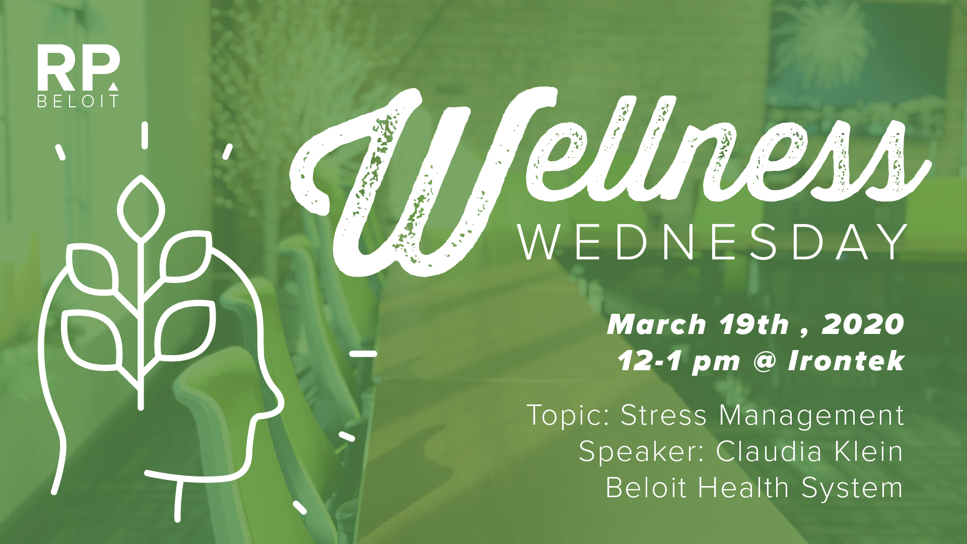 CANCELED! Wellness Wednesday - Stress Management