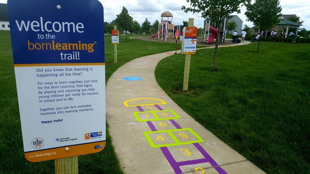 Paint and Beautify the Born Learning Trail!
