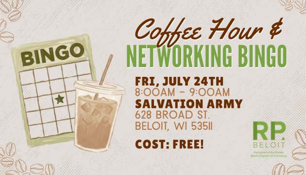 July Coffee Hour &amp; Networking Bingo