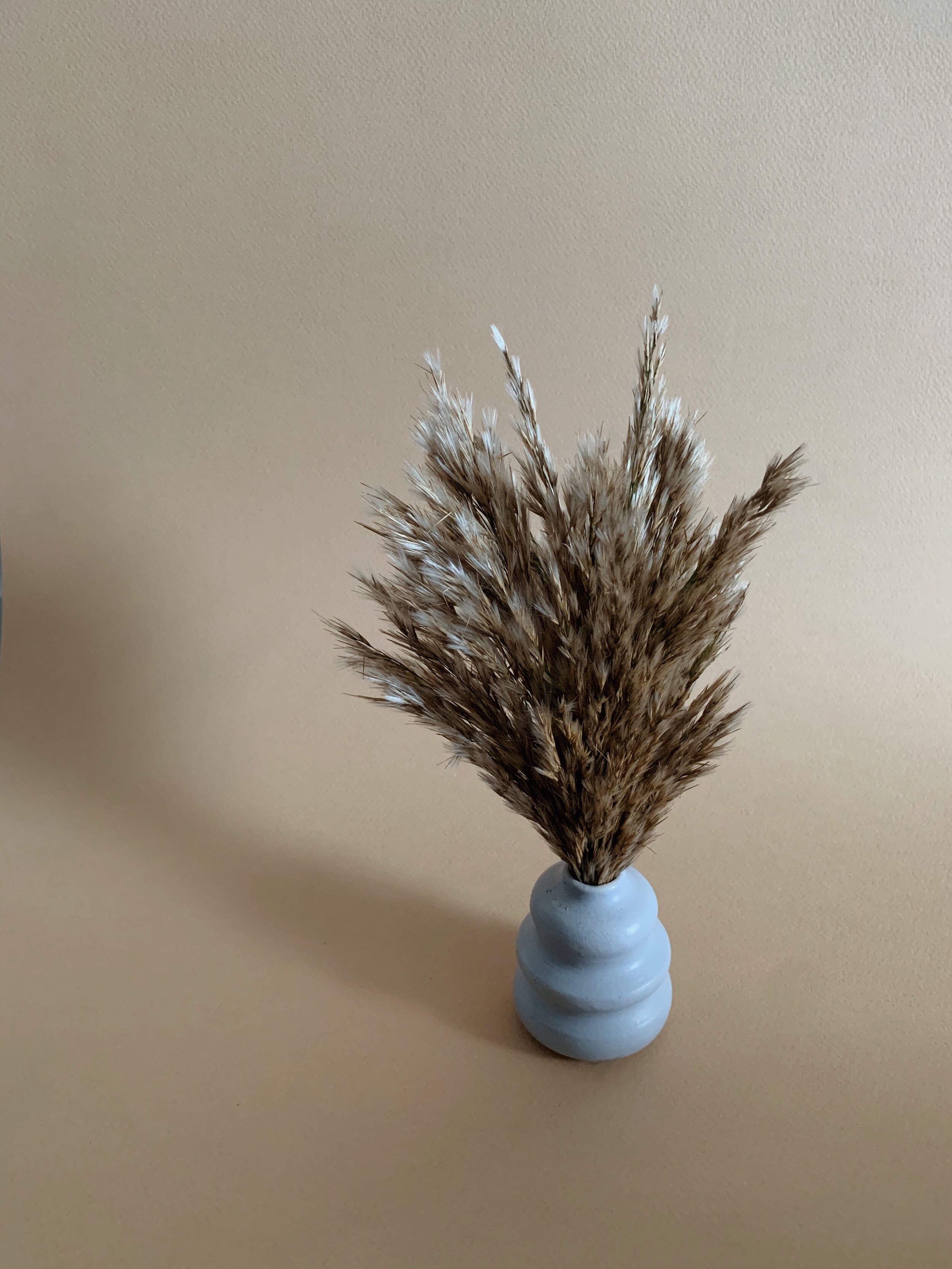 Ridged Vase in Periwinkle